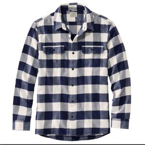 LL Bean Organic Flannel Shirt